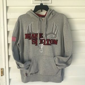 Gray Blake Shelton Hooded Sweatshirt